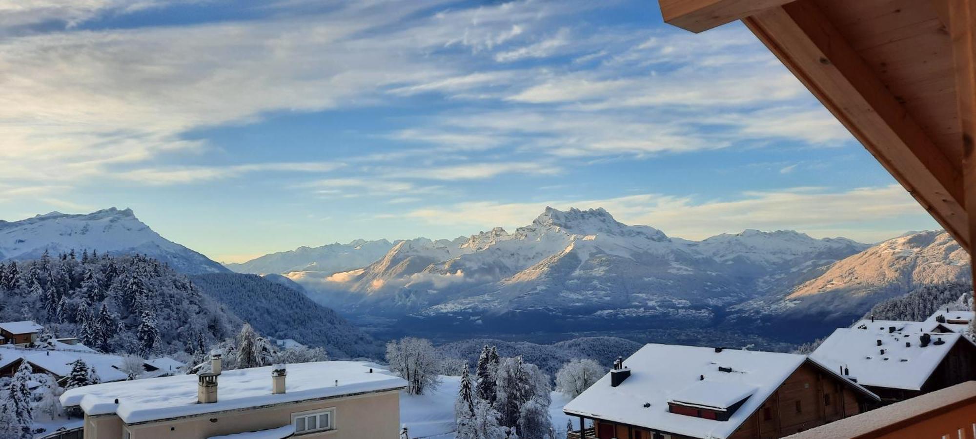 Le Petit Lu Apartment Leysin Exterior photo